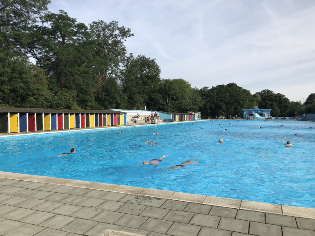 Tooting Bec Lido one of the 7 Lidos in 7 days 